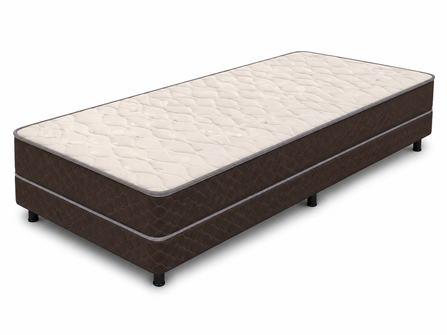 Cama Box Solteiro 35cm
